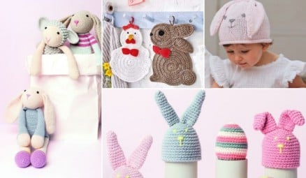 Our Favorite Easter Patterns (Knitting and Crochet!)
