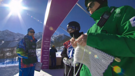 Knitting at the Olympics? You bet!