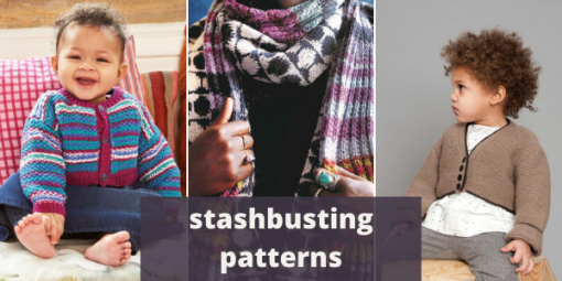 The best stashbuster knitting and crochet patterns