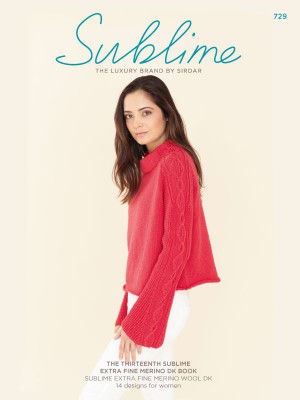 Sublime 729 - The Thirteenth Sublime Extra Fine Merino DK Book