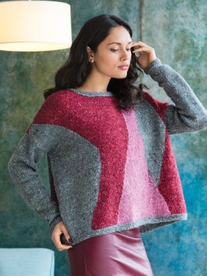 Noro MAG9-18 Intarsia Sweater										
