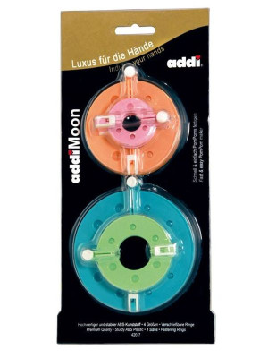 addiMoon Pompom Maker Set										 - 4 Ring Sizes