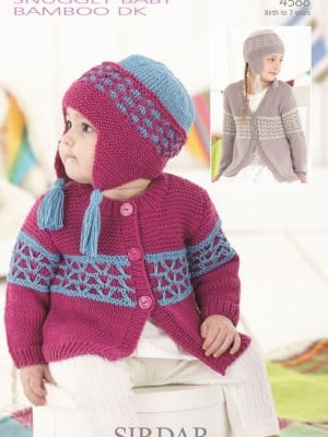 Sirdar 4588 Cardigans and Hat										