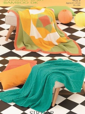 Sirdar 4629 Baby Blankets