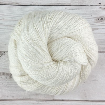 Undyed 2 Ply and Lace Yarns - Merino Silk Lace