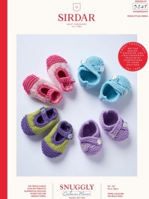 Sirdar 5249 Baby Shoes										