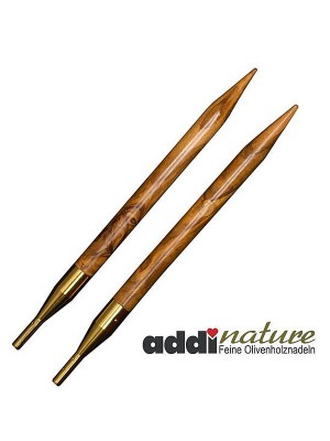 addi Olive Wood Click Tips - US 5 (3.75mm)