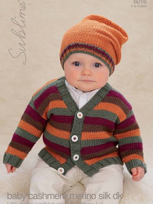 Sublime 6016 Little Bertie Cardigan and Ginger Hat