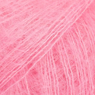 DROPS Kid Silk										 - 62 Strawberry Ice Cream