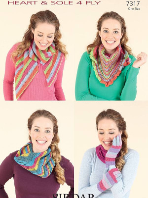 Sirdar 7317 Knit & Crochet Accessories										
