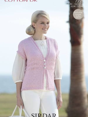 Sirdar 7355 Waistcoat										