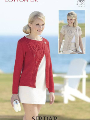 Sirdar 7499 Cardigans										