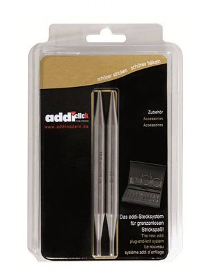 addi Click Lace Short Tip Replacement 3.25-inch Tip Pair; Size US 06 8cm 4.00 mm 