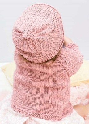 Eyelet Brim Baby Hat