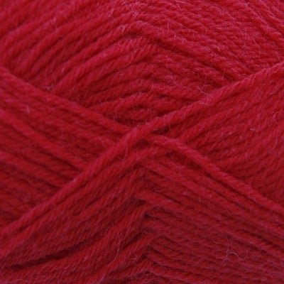 King Cole Merino Blend 4 Ply - Anti Tickle										 - 009 Red