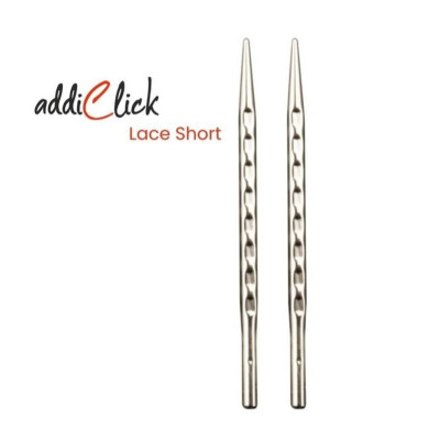 addiClick Novel Lace Short Tips										 - US 7 (4.50mm)