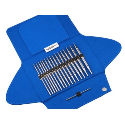 addiClick Novel Lace Long Tip Inter Changeable Circular Knitting Needle Set										 - Click Novel Lace Long Tip Set 3.50-8.00mm