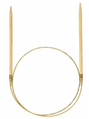 addi Natura (Bamboo) Fixed Circular Knitting Needles 32in (80cm)										 - 6.50mm