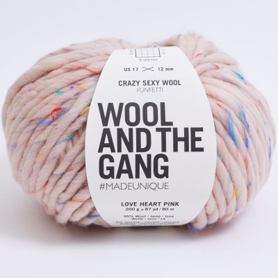 Wool and the Gang Crazy Sexy Wool - 215 Love Heart Pink
