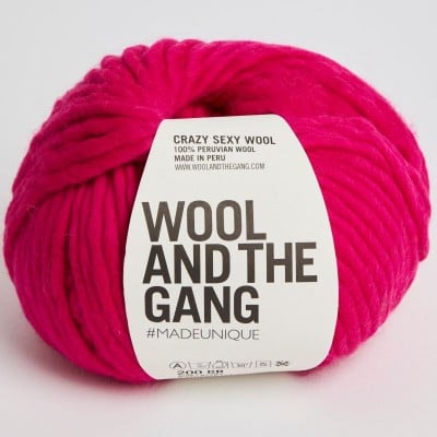 Wool and the Gang Crazy Sexy Wool - Hot Punk Pink