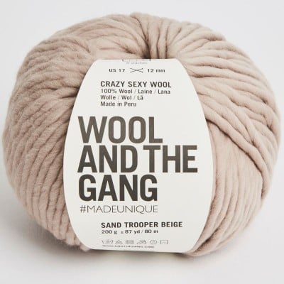 Wool and the Gang Crazy Sexy Wool - Sand Trooper Beige