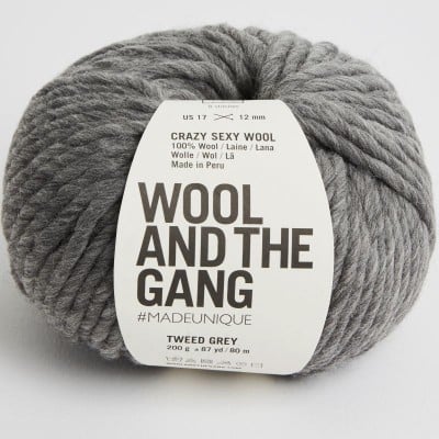 Wool and the Gang Crazy Sexy Wool - Tweed Gray