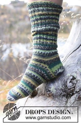 DROPS Woodlands Socks										