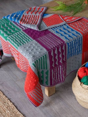 West Yorkshire Spinners Folk Tales Blanket Crochet Along Pattern										
