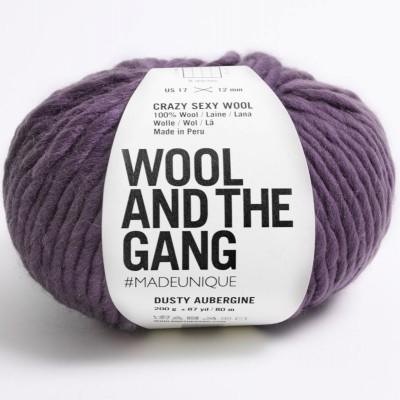 Wool and the Gang Crazy Sexy Wool - 226 Dusty Aubergine
