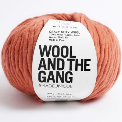 Wool and the Gang Crazy Sexy Wool										 - 230 Earthy Orange
