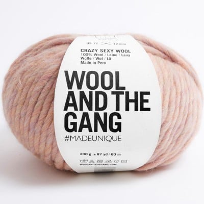 Wool and the Gang Crazy Sexy Wool - 231 Mineral Pink