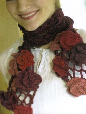 Floral Trellis scarf