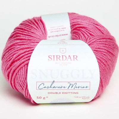 Sirdar Snuggly Cashmere Merino - 462 Lipstick Pink