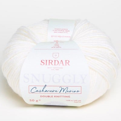 Sirdar Snuggly Cashmere Merino										 - 473 White