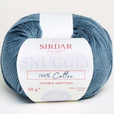 Sirdar Snuggly 100% Cotton - 750 Smokey Blue