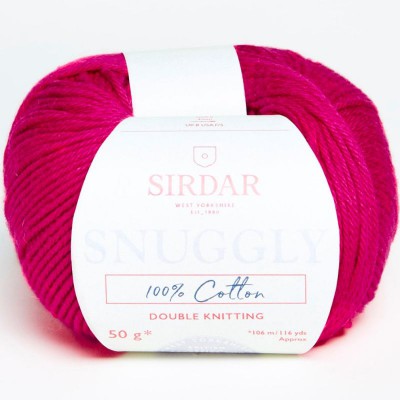 Sirdar Snuggly 100% Cotton										 - 755 Raspberry