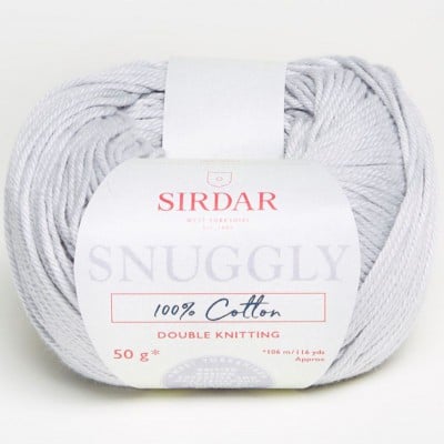 Sirdar Snuggly 100% Cotton - 757 Light Grey