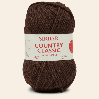 Sirdar Country Classic DK										 - 854 Chocolate Brown
