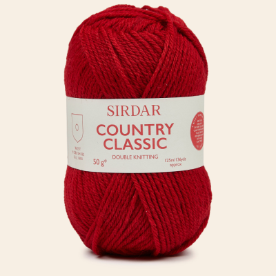 Sirdar Country Classic DK										 - 871 True Red