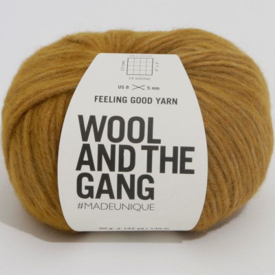 Wool and the Gang Feeling Good Yarn										 - Bronzed Olive