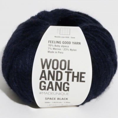 Wool and the Gang Feeling Good Yarn - Midnight Blue