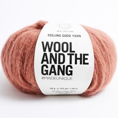 Wool and the Gang Feeling Good Yarn - 232 Terracotta Blush