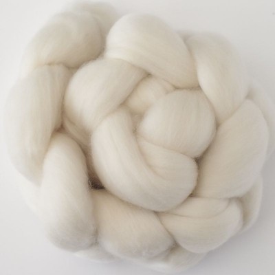 Undyed Combed Wool Tops - Fine Merino 500g