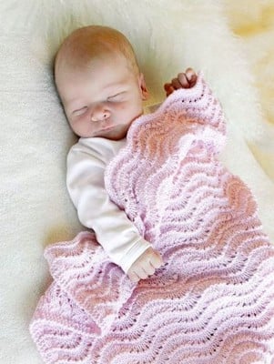 DROPS Good Night Baby Blanket										