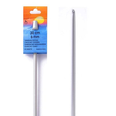 Pony Tunisian Crochet Hook 12in (30cm)										 - US 4 (3.50mm)