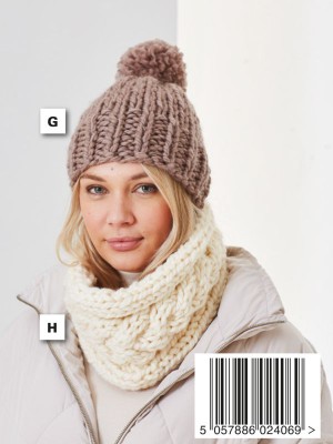 Cabled Snood