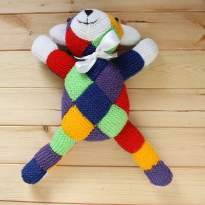 Twilleys Knitted Harlequin Bear Kit										