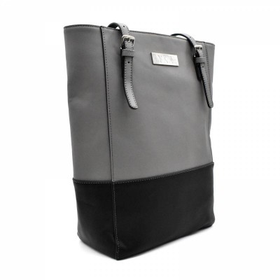LYKKE Lyra Project Tote Bag										 - Gray and Black