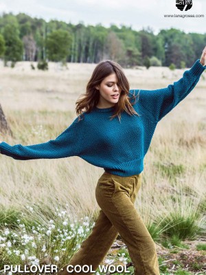 Lana Grossa - Classici 19 Design 16 - Cool Wool Pullover										