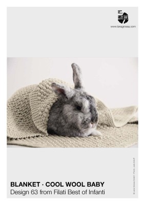Lana Grossa - Cool Wool Baby - Filati Best of Infanti Design 63 - Blanket										